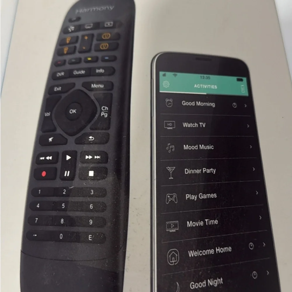 Black Universal Remote Control